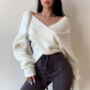 Elegant White Sweater for Women